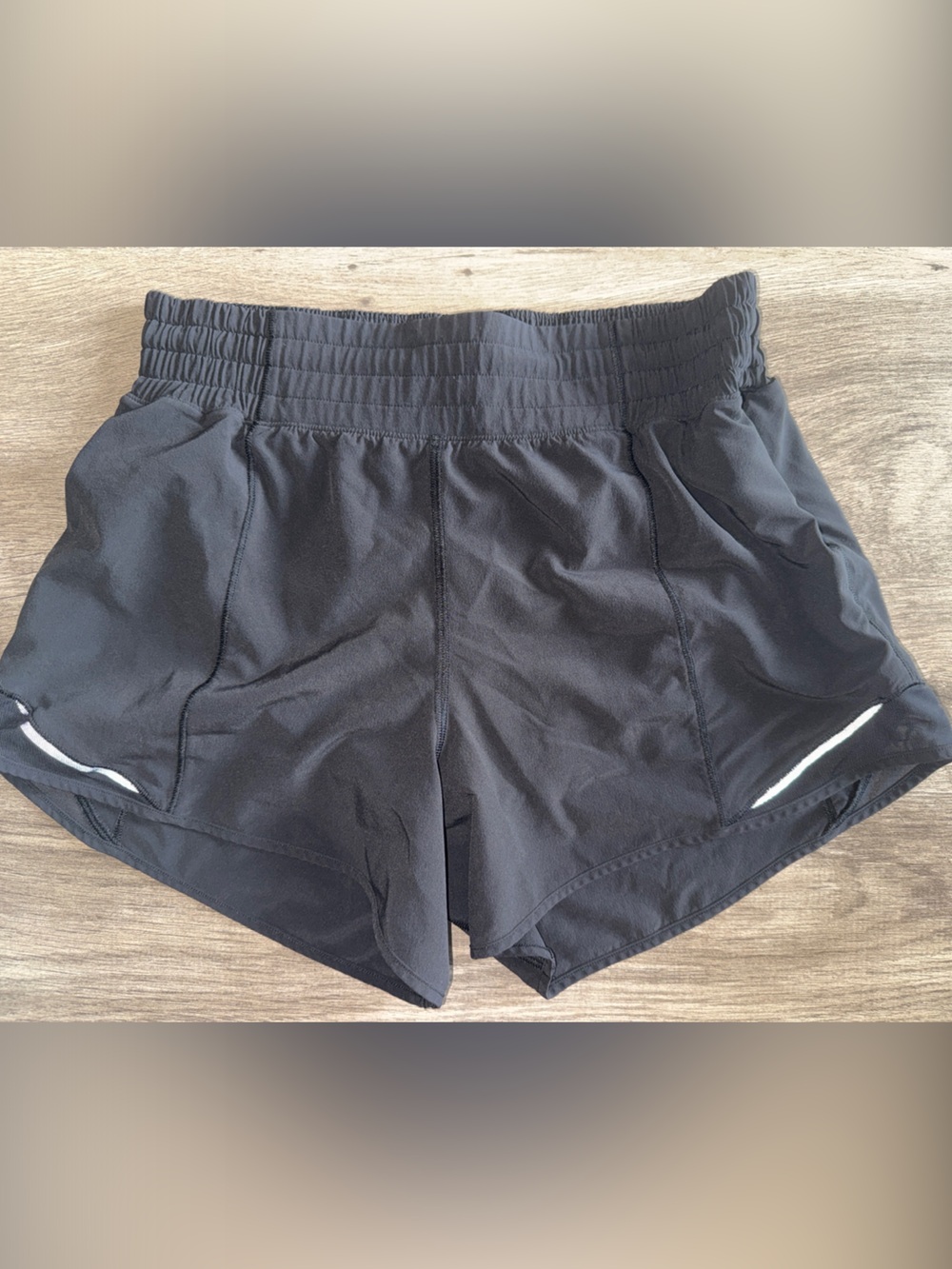 Women’s Black Athletic Running Shorts